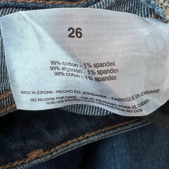 Sam Edelman Women's High Rise Slim Straight Ankle Shoreline Jeans Size 26 - Picture 10 of 14